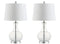 Lavelle 25" Glass LED Table Lamp