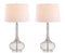Bette 28.5" Glass Teardrop LED Table Lamp