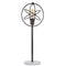 Atomic Caged 26.5" Edison Bulb Metal/Marble Modern LED Table Lamp