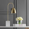 Ana 26" Gold Arched Metal with Marble Base LED Table Lamp