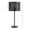 Wilcox 25" Minimalist Metal LED Table Lamp