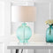 Estelle 26" Glass and Crystal LED Table Lamp