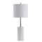 Aksel 25.5" Marble LED Table Lamp