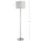 Reese 59.5" Crystal LED Floor Lamp