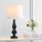 Maddie 28" Glass/Metal LED Table Lamp