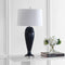 Delphine 32.5" Glass/Crystal LED Table Lamp