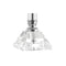 Dana 19.5" Crystal Column/Metal LED Table Lamp