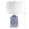 Choi 23" Chinoiserie LED Table Lamp