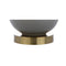 Gradient 25" Ceramic/Brass LED Table Lamp