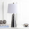Wells 26" Hammered Metal LED Table Lamp