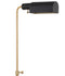 Iva 56.5" Adjustable Brass Library LED Floor Lamp