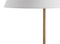 Miami 29" Minimalist Resin/Metal LED Table Lamp
