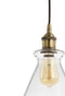 Goldwater 7.5" Adjustable Drop Metal/Glass LED Pendant