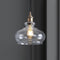 Wyatt 9.5" Adjustable Drop Pharmacy Metal/Glass LED Pendant