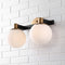 Modernist Globe Metal/Frosted Glass Modern Contemporary LED Vanity