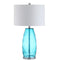 Juliette 26.5" Glass/Metal LED Table Lamp