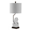 Guardian Lion 27.5" Ceramic Classic Modern LED Table Lamp