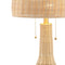 Joanie 22"  Bohemian Rustic Iron LED Table Lamp