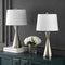Colton 26" Classic French Country Iron LED Table Lamp with USB Charging Port