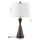 Colton 26" Classic French Country Iron LED Table Lamp with USB Charging Port