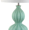 Faye 28" Glass LED Table Lamp