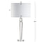 Elizabeth 28.5" Crystal LED Table Lamp