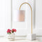 Fisher 25" Marble/Brass LED Table Lamp