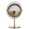 Casi 17.5" Iron/Glass Art Deco Mid Century Globe LED Table Lamp