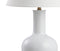 Han 27" Ceramic/Iron Contemporary USB Charging LED Table Lamp