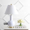 Han 27" Ceramic/Iron Contemporary USB Charging LED Table Lamp