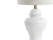 Qin 22" Ceramic/Iron Classic Cottage LED Table Lamp