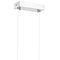 Ned 39" Dimmable Adjustable Integrated LED Metal Linear Pendant