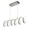 Ali 31" Dimmable Adjustable Integrated LED Metal Linear Pendant
