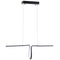 Ali 34.5" Dimmable Adjustable Integrated LED Metal Linear Pendant