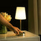Carson 12.75" Modern Minimalist Iron Rechargeable Integrated LED Table Lamp