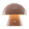 Porcini 7" Contemporary Bohemian Rechargeable/Cordless Iron Integrated LED Mushroom Table Lamp