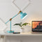 Allegra 18.5" Classic Farmhouse Adjustable Cantilever LED Task Lamp with USB Charging Port