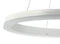 Baxter Modern Contemporary Aluminum Integrated LED Hoop Pendant