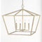 Gatsby 23" Adjustable Iron Rustic Glam LED Pendant