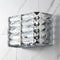Evelyn Crystal Rectangle Iron/Crystal Glam Modern LED Vanity Light
