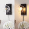 Hugo 6" Minimalist Modern Plug-In or Hardwired Adjustable Iron LED Wall Sconce with Rotary Dimmer