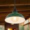 Jasper 12.25" Farmhouse Industrial Indoor/Outdoor Iron LED Pendant
