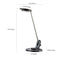 Dixon 18.5" Aluminum Contemporary Minimalist Adjustable Dimmable USB Charging LED Task Lamp