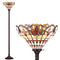 Davis Tiffany Style 70" Torchiere LED Floor Lamp