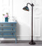 Dragonfly Tiffany Style 60" Arched LED Floor Lamp