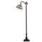 Dragonfly Tiffany Style 60" Arched LED Floor Lamp