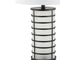 Jayce 27" Modern Industrial Iron Nightlight LED Table Lamp with USB Charging Port