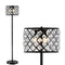 Elizabeth 60" Crystal/Metal LED Floor Lamp