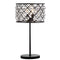 Gabrielle 22.5" Metal/Crystal LED Table Lamp