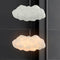 Zephyr 23"  Modern Contemporary Silk LED Cloud Pendant